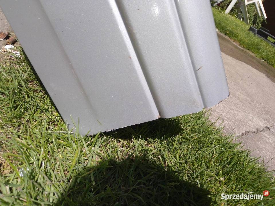 Zderzak przedni przód Hyundai Pony 1991 srebrny Karoseria Części samochodowe Łódź