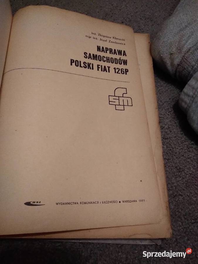 Ksiazka fiat 126p