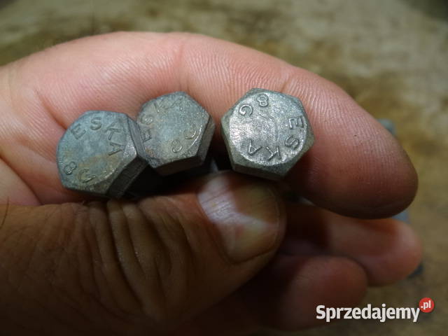 śruby ESKA 8 mm 10 sztuk łeb 14 MZ ES AWO IFA Żary
