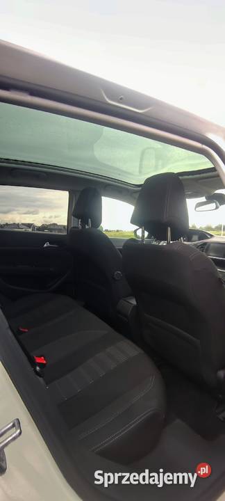 Peugeot 308 hatchback lampy full led biały lubelskie Lublin