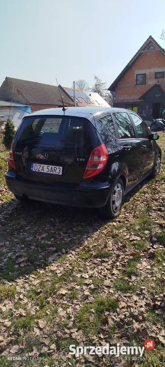 Mercedes A klasa w169 diesel Ząbkowice Śląskie sprzedam