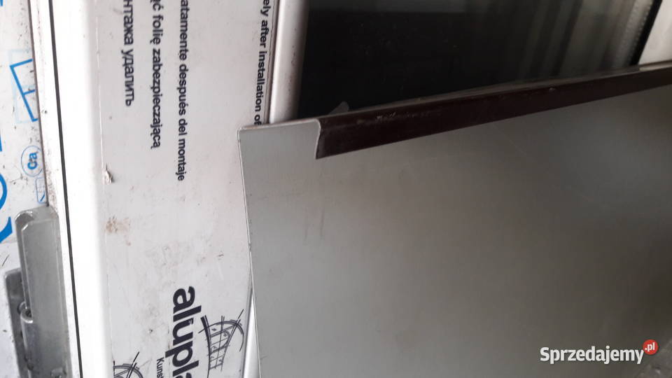 Parapet zewnętrzny metalowy brązowy sprzedam