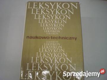 Leksykon naukowotechniczny FA Goleniów sprzedam