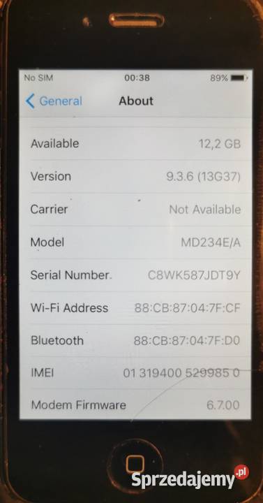 IPhone 4S Warszawa sprzedam
