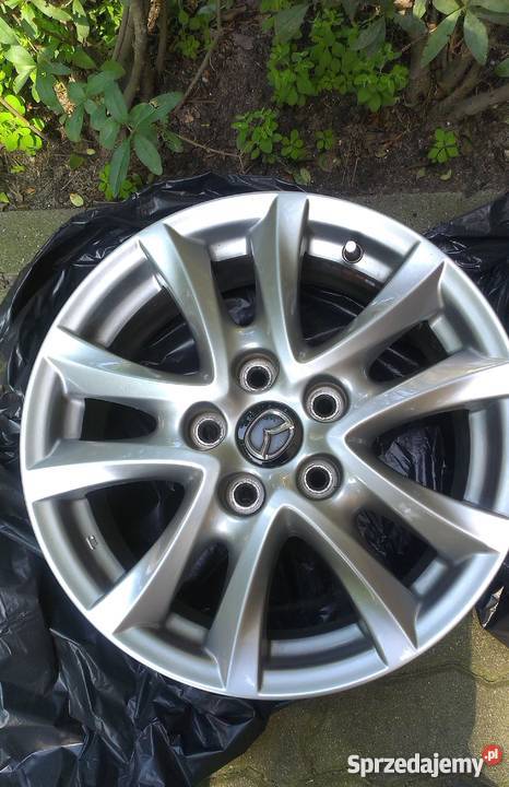 Sprzedam używane oryginalne alufelgi 16do Mazdy Części samochodowe