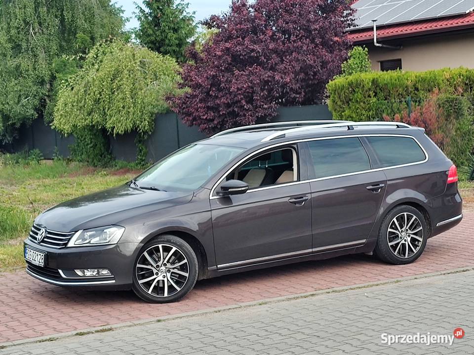 VW PASSAT 20 TDI skóra nawi panorama Leszno