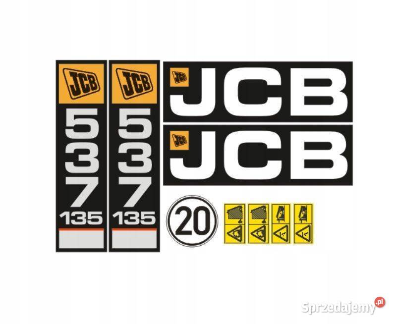 Naklejki oklejenie naklejka JCB 537 135 Janików