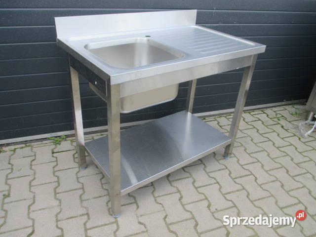 Zlew Gastronomiczny 1 Komorowy Z Półką 1006085 wielkopolskie