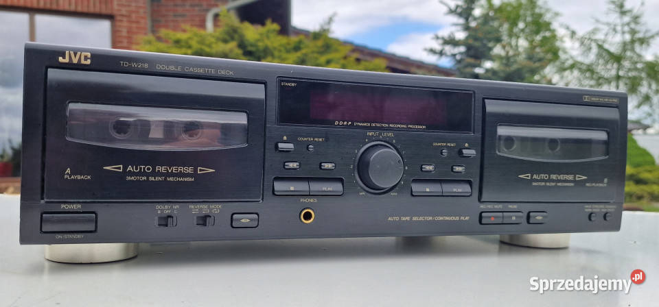 Magnetofon catette deck JVC TD W 218 TDW218 Międzychód