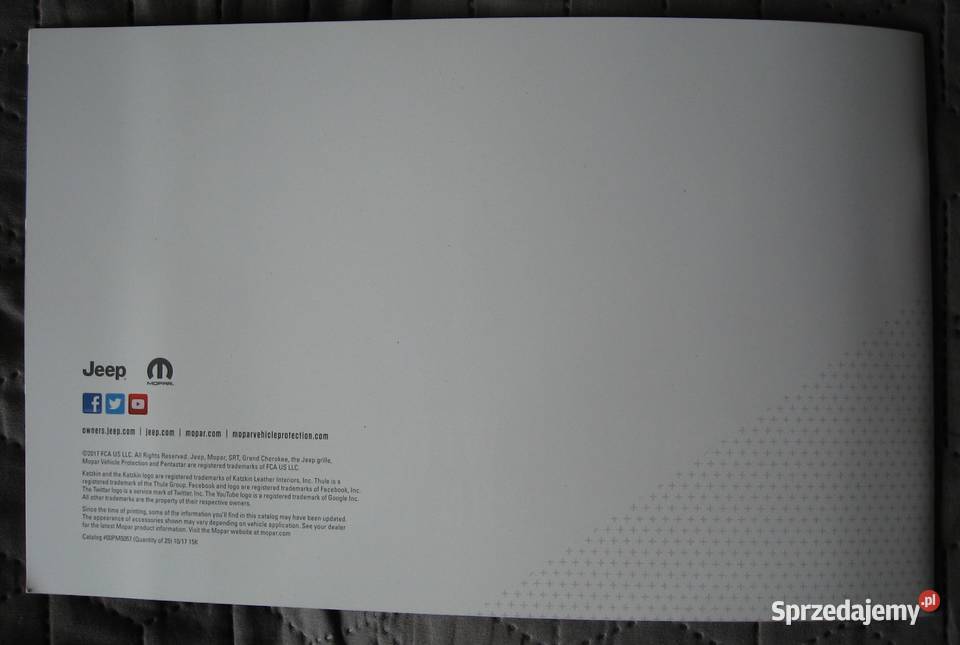 JEEP Grand Cherokee Authentic Accessories Kępice