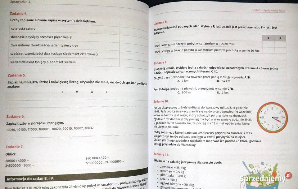 Sprawdziany klasy 4 Matematyka Halina Juraszczyk Chełm