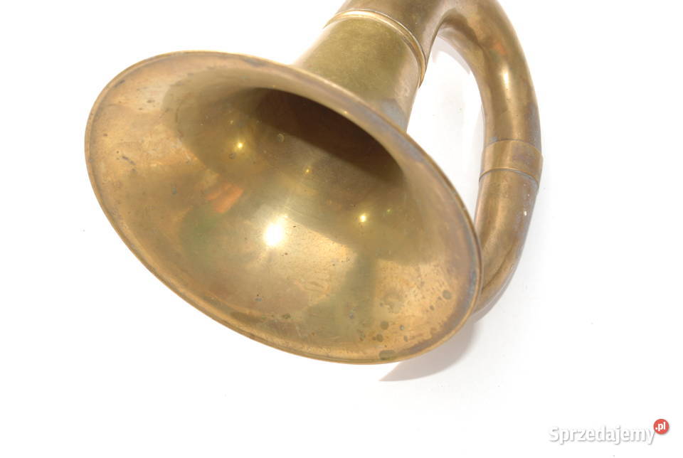 Stara przedwojenna trąbka klakson sygnał