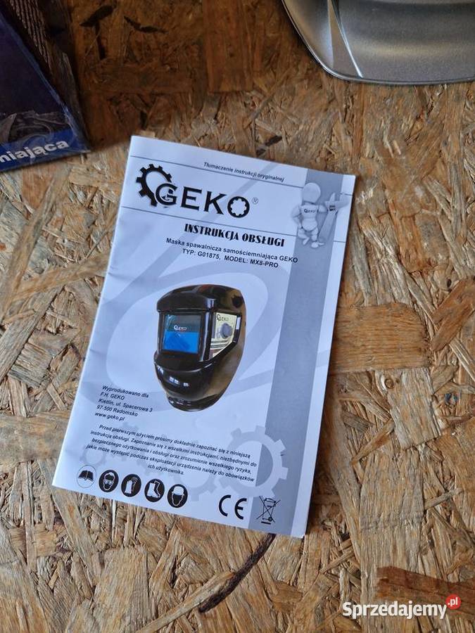Maska spawalnicza samościemniająca Geko G01876 Głogowa