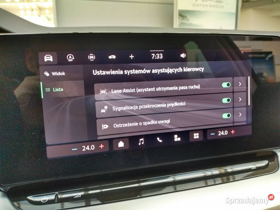 koda Octavia 15 TSI 150 business smartlink led Rok produkcji 2024 Tychy
