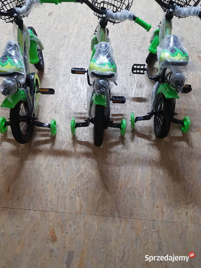 Rowerek 12 green sport wiek dziecka 2 lata wielkopolskie Głogowa