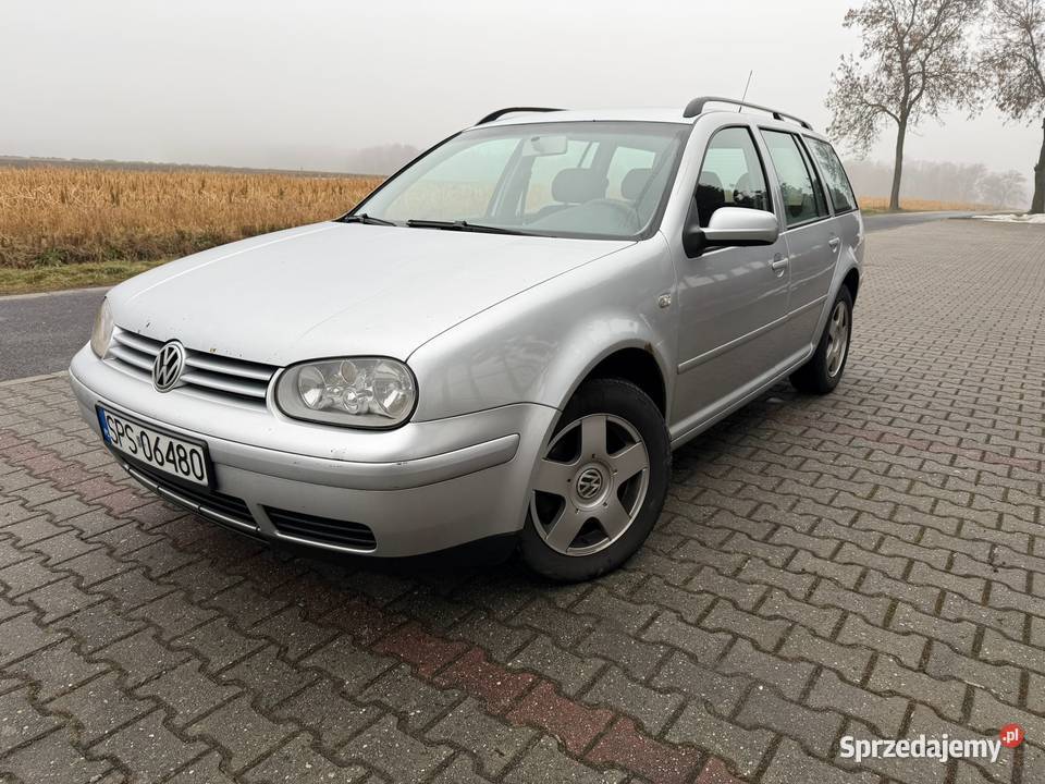 VW GOLF 4 Kombi 19 TDI AXR długie opłaty klima wspomaganie kierownicy Pszczyna
