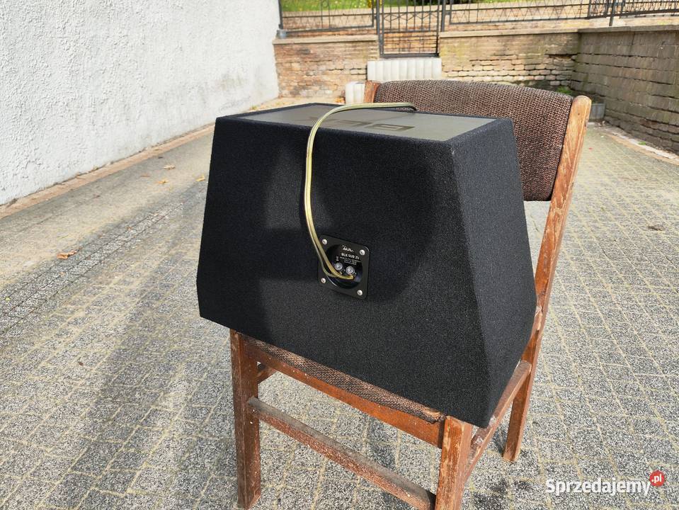 Skrzynia basowa bassowa tuba Mac Audio BLK SUB śląskie Niegowonice