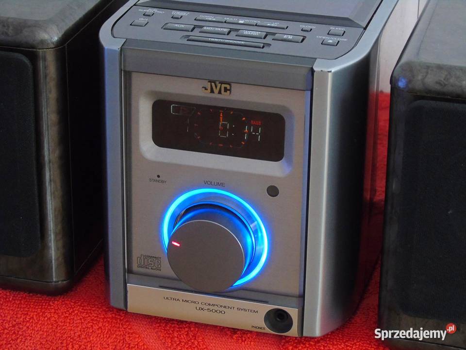 Japońska wieża JVC CAUX5000 kolumny WYSYŁKA Jasło