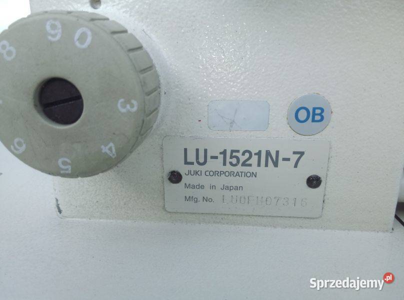 Stębnówka JUKI LU 1521N7 Full Automat Durkopp Wałbrzych