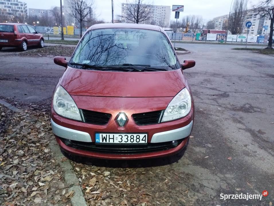 Renault scenic 2 lift2009 r15 dci 100 przebieg Warszawa