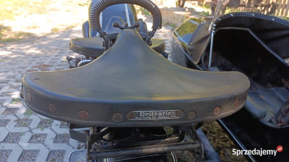 BMW R12 z wózkiem bocznym 1938 lubelskie Chełm sprzedam