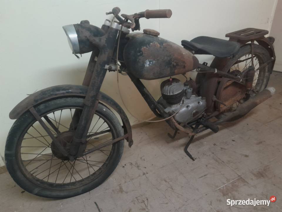 Csepel 125 wsk shl sokół motocykl z minionej świętokrzyskie Tychów Nowy