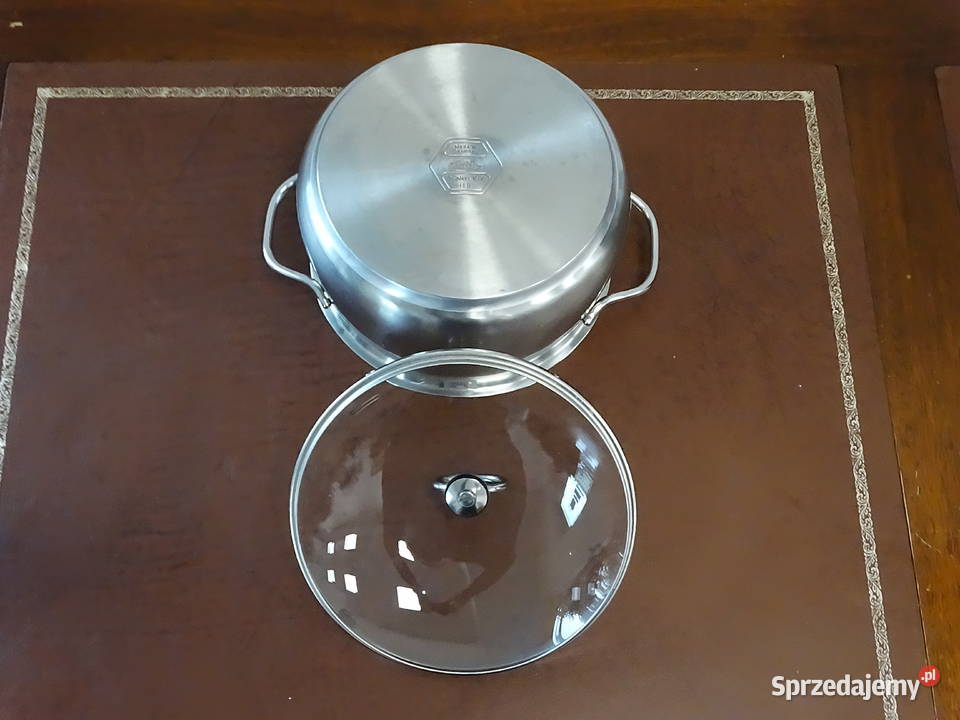Garnek Fissler Stainless Steel 1810 Made In lubelskie Biłgoraj