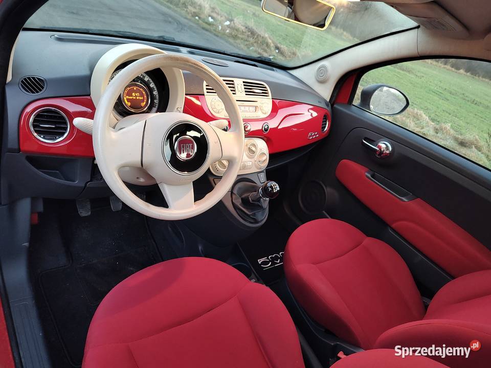 FIAT 500 09 BENZYNA wielkopolskie Leszno