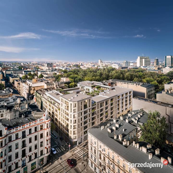 Penthouse 4 pokoje 97 m taras na dachu 41 m Łódź