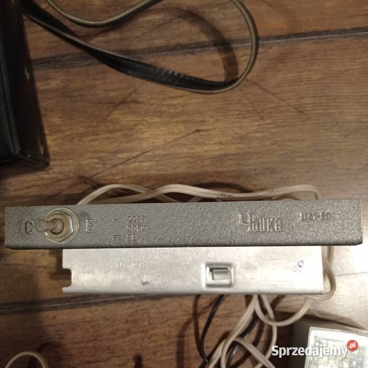 Lampa błyskowa Czajka ZSRR PRL Futerał Okazja zachodniopomorskie Kamień Pomorski