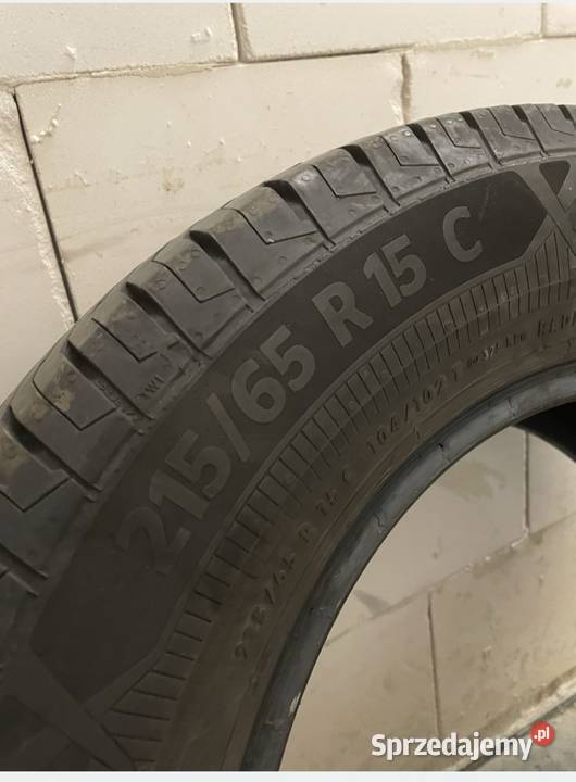 Continental 21565R15C stan idealny Babice sprzedam