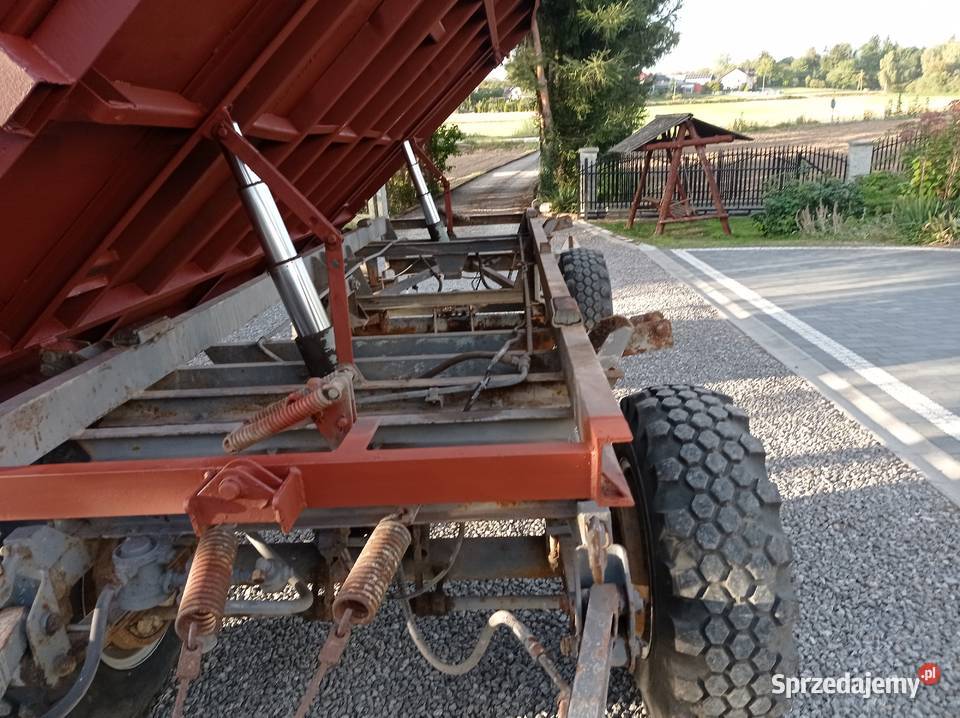 Przyczepa rolnicza wywrotka hl 6011 lubelskie Krasnystaw sprzedam