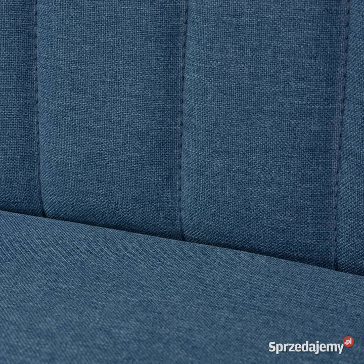 Sofa 117x555x77 niebieski materiał WM244072 mazowieckie