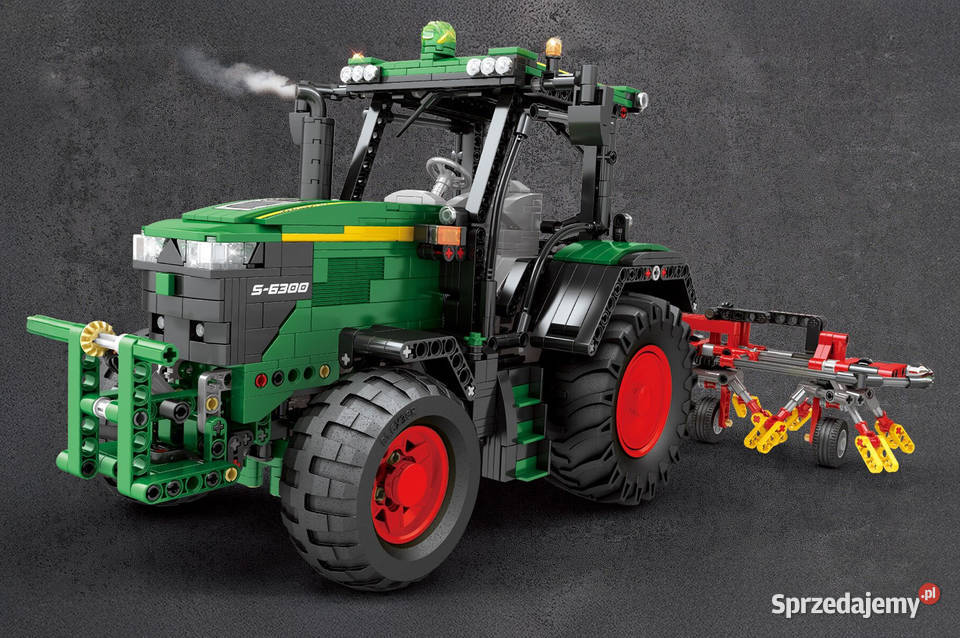 Klocki traktor zielony RC 1664 el 24GHz Warszawa