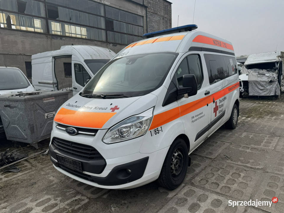 Ford Transit Custom 22 Tdci 125 L2H2 Karetka wielkopolskie Turek sprzedam