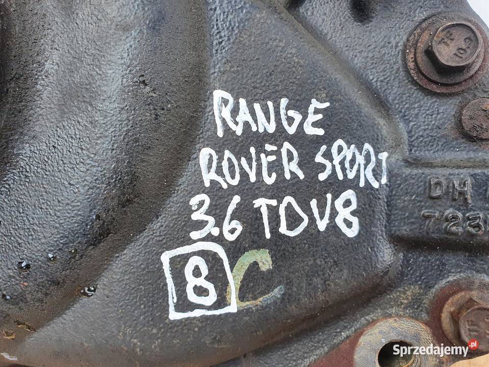 RANGE ROVER sport 36 TD V8 PRZEDNI MOST dyfer Rudka