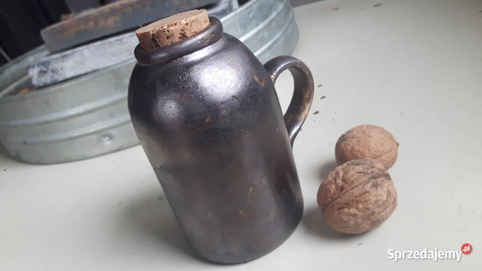 Butelka ceramiczna ręcznie wykonana sprzedam