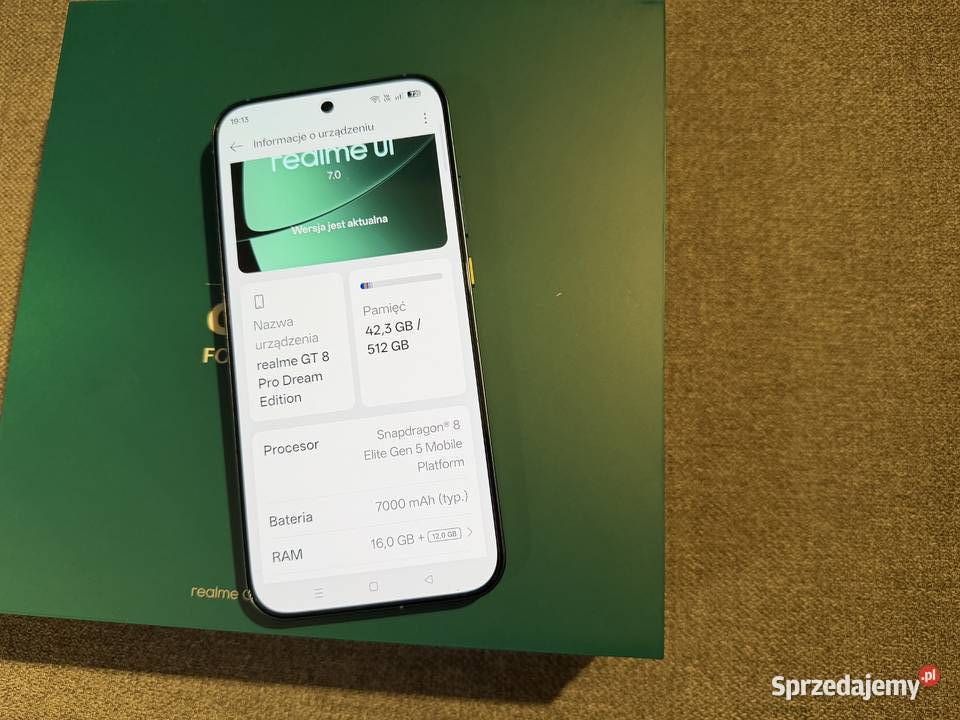 Realme GT8 Pro Dream Edition 16512 GB Wałbrzych