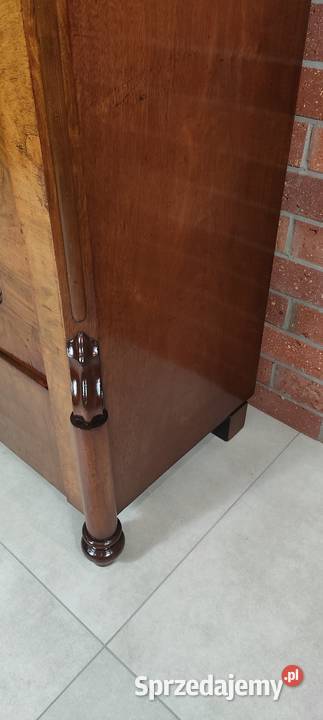 Piękna szafa Ludwik Filip antyk Antyki Łagów