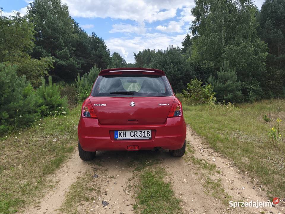 Suzuki Swift 13 Benzyna Klimatronik Alu z wiśniowy śląskie