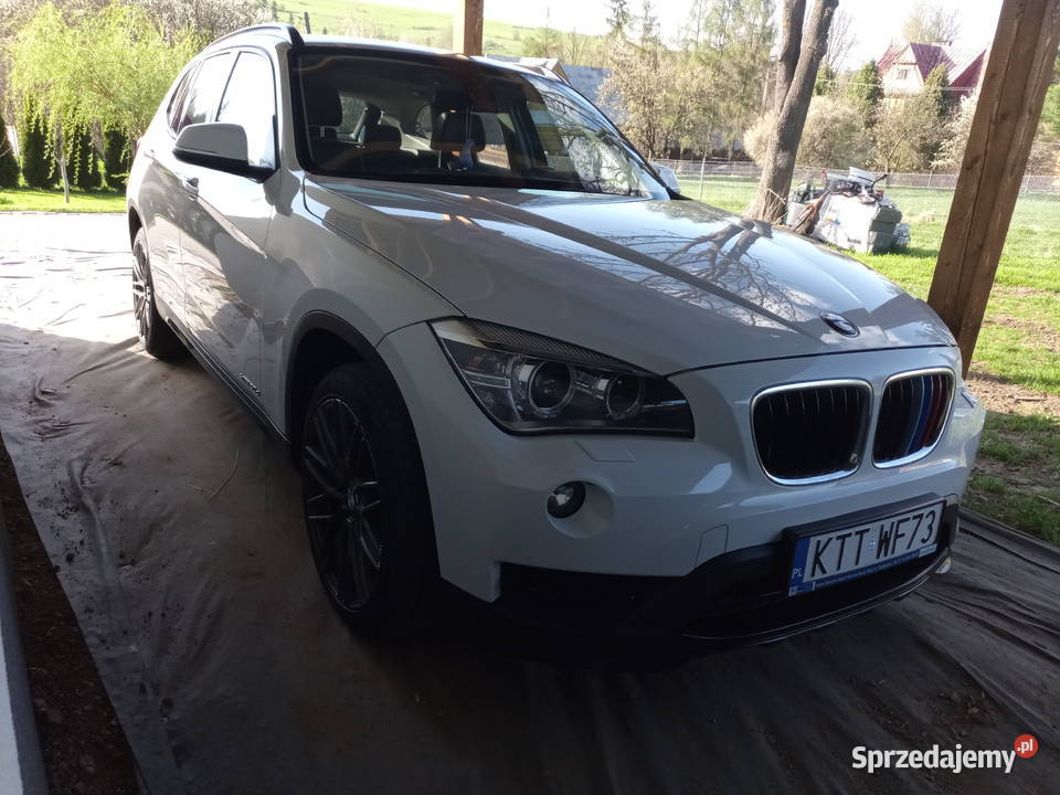 BMW X1 xdrive20d 2015 4x4 prywatna 1 właściciel elektrochrom. lusterka boczne małopolskie Nowy Targ
