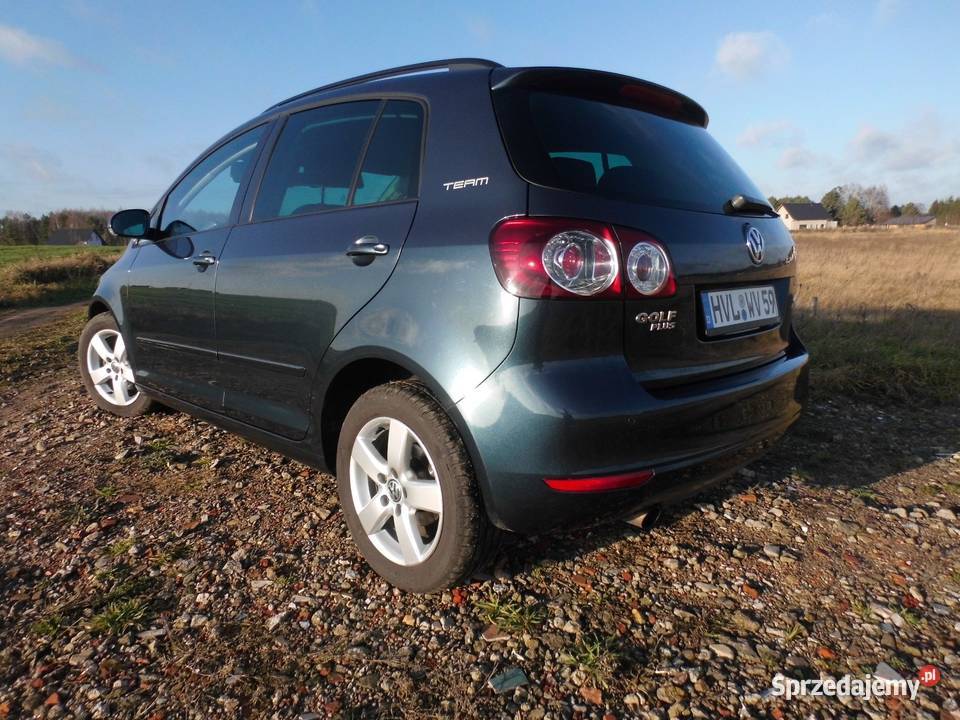 Volkswagen Golf 6 plus 16 TDI Bluemotion 2011r Trzcianka