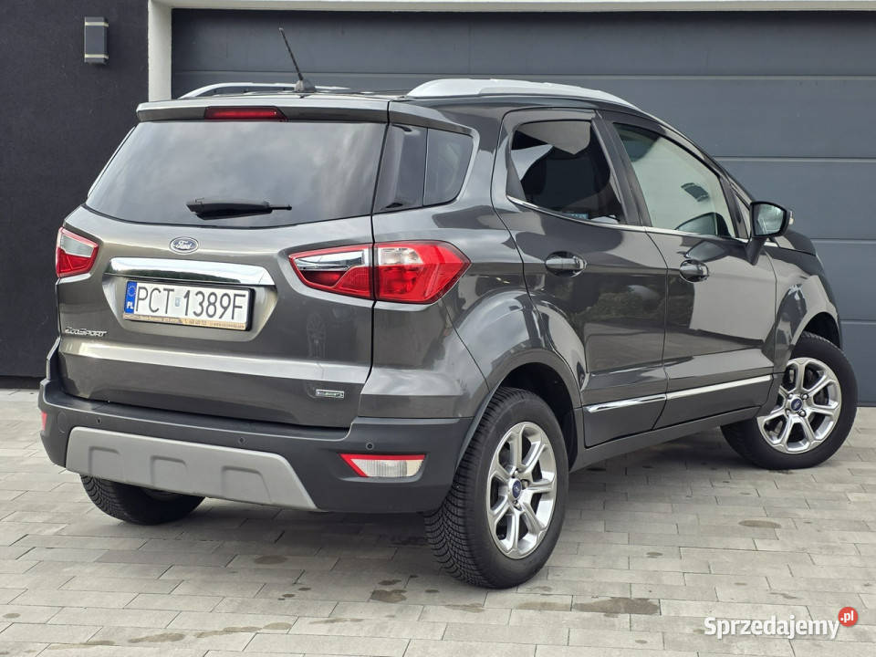 Ford EcoSport bezwypadkowy zarejestrowany w benzyna Czarnków
