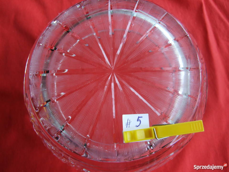5 Misa kryształowa kryształ PRL Łódź