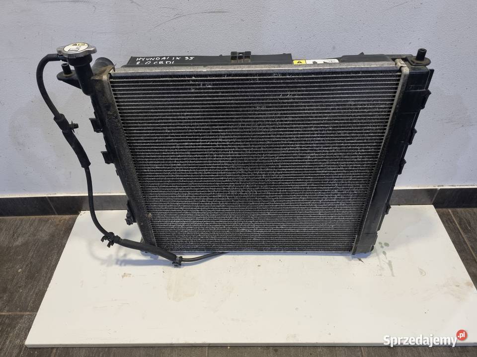 CHLODNICA WODY WIATRAK HYUNDAI IX 35 17 CRDI