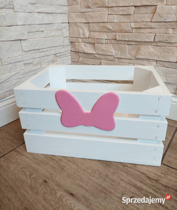 Skrzynka drewniana dekoracyjna do pokoju dziecka Warszawa