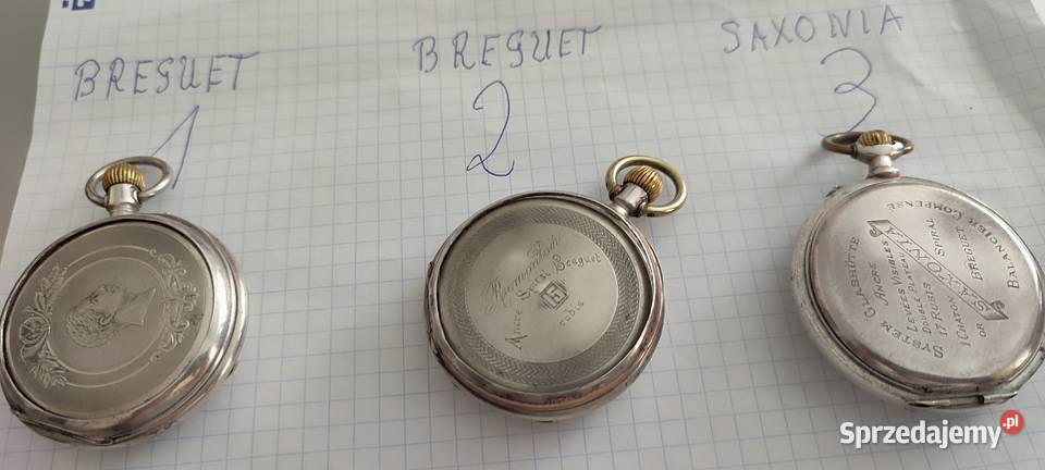 zegarki kieszonkowe z1900r srebrne pr0800 Mielec sprzedam