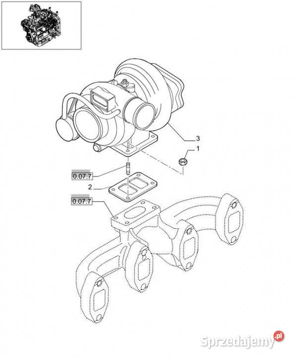 Holland T6010 Regen turbosprezarka 2856752R Jastrzębniki
