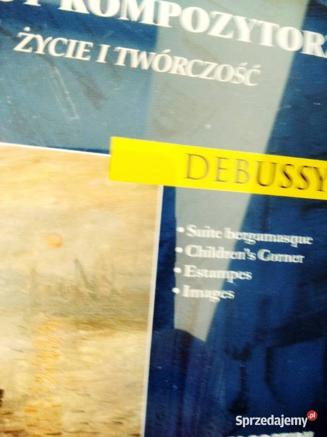 Debussy muzyka księgarnia Warszawa Targówek mazowieckie sprzedam
