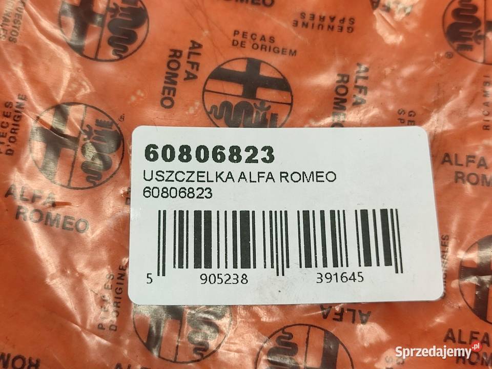 USZCZELKA RURY WYDECHOWEJ ALFA ROMEO GTV 20 Uszczelki układu wydechowego lubelskie sprzedam